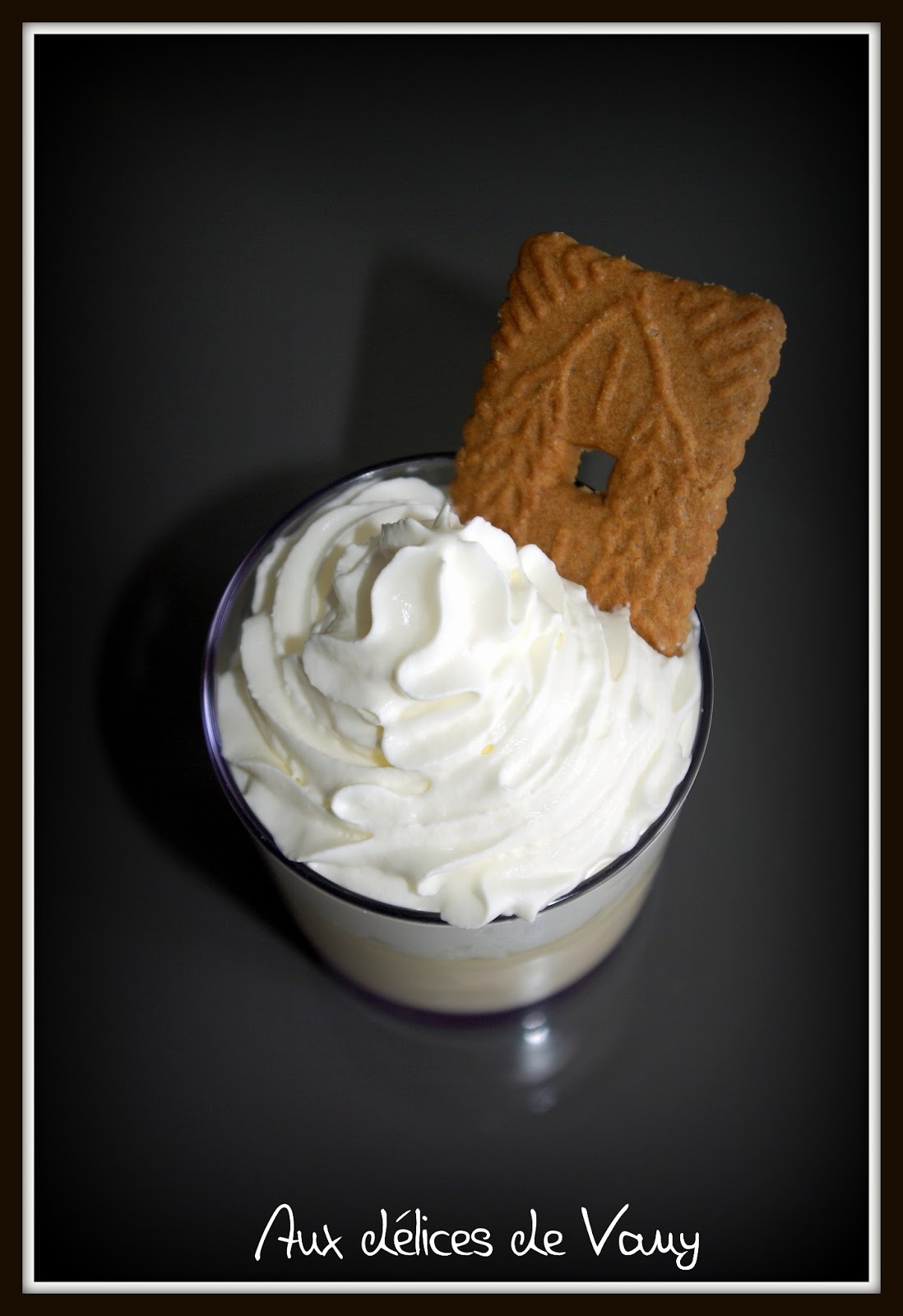 Panna Cotta au galak spéculoos