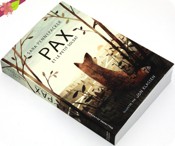 Pax et le petit soldat de Sara Pennypacker, illustrations de Jon Klassen, Gallimard Jeunesse