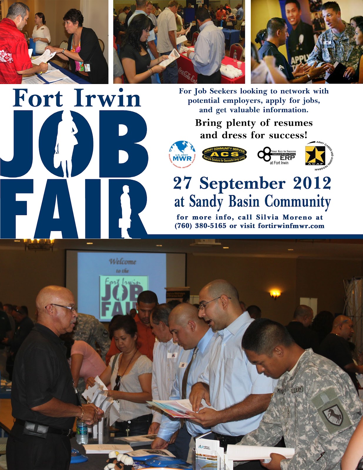 Fort Irwin JOB FAIR September 27, 2012