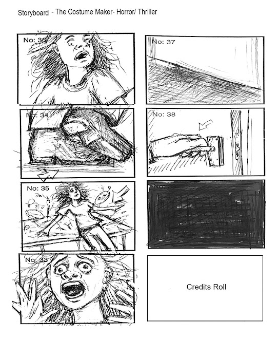 Storyboard Short Film - Thriller/ Horror