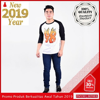 RMY221D34 Diesel Kaos Oblong Raglan Keren 3 Per BMGShop