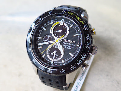 Maximuswatches Jual Beli Jam Tangan Second-Baru Original-Koleksi Jam  Maximus-www.maximuswatches.com: SEIKO SPORTURA PERPETUAL SOLAR -  CHRONOGRAPH - SEIKO SSC361P1 (SOLD)