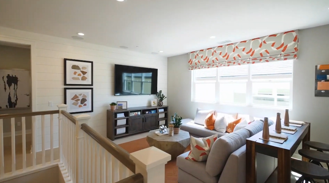 33 Interior Design Photos vs. Toll Brothers Porter Ranch, CA Harwood Model Home Tour