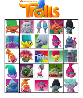 free printable trolls party activities