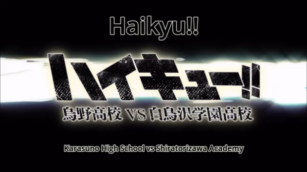 First Impressions: Haikyuu!! Episode 1