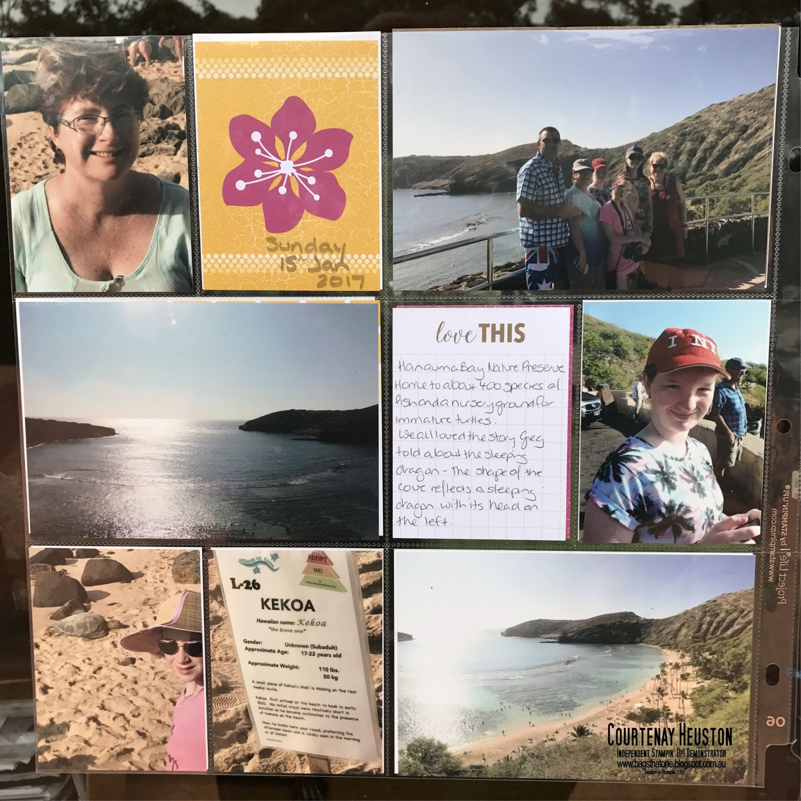 Bags That One! Stampin' Up! Scrapbooking Global Blog Hop