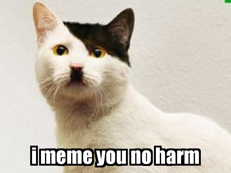 I Meme You No Harm