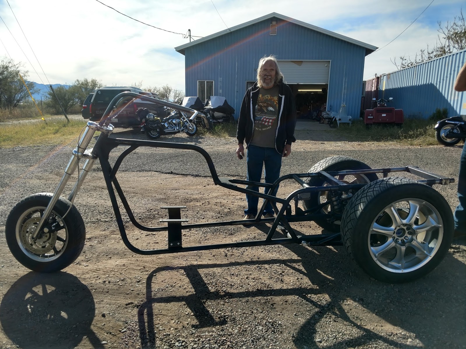 V8 Trike Chopperv8 trike rolling chassis 302 rolling chassis