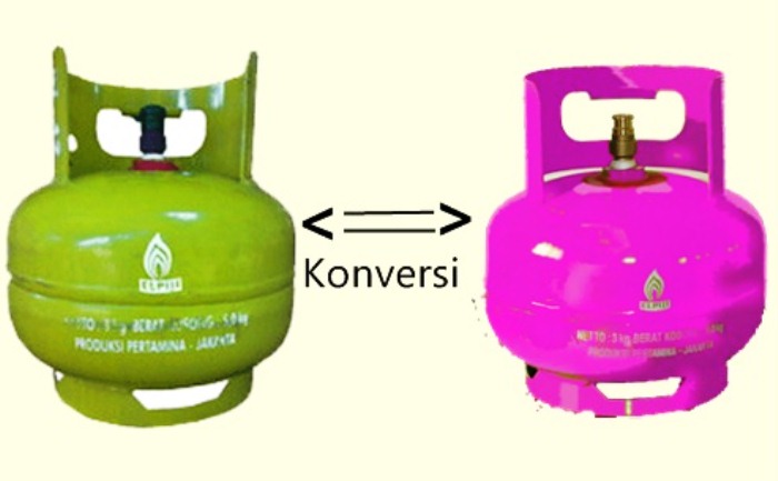 Pertamina Mulai Sosialisasi Konversi Gas 3Kg Ke Gas Pink 5,5 Kg