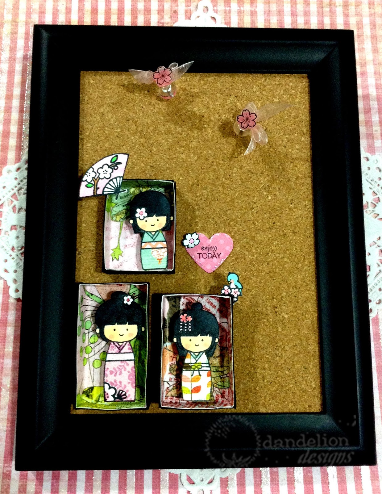 Dandelion Designs Mini Bulletin Board