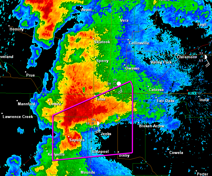 The Original Weather Blog Jenks, SW Tulsa, Seek Immediate Shelter