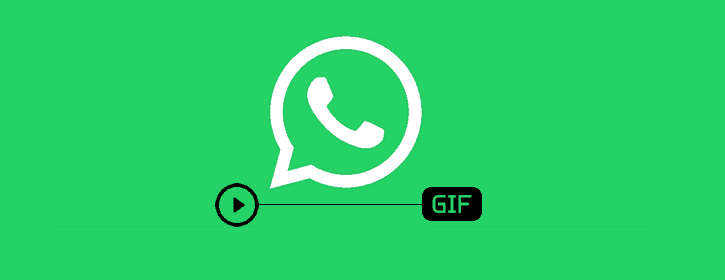 Transformar vídeos em GIFs no WhatsApp