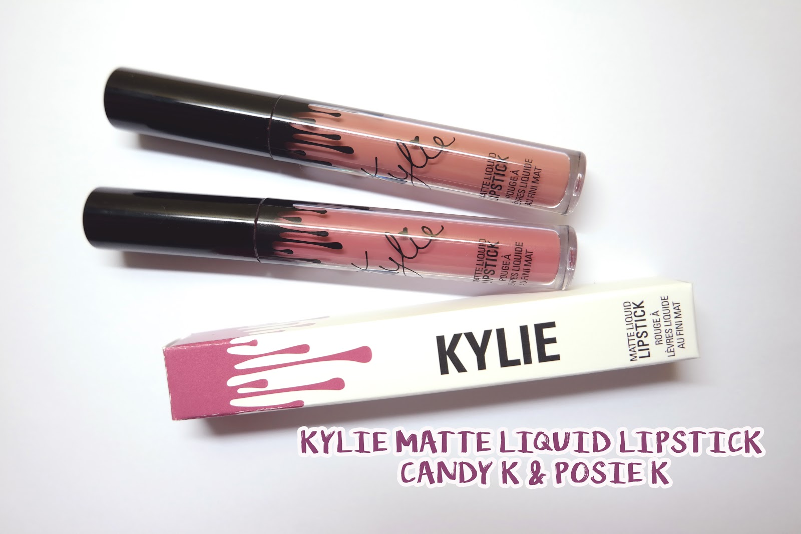 Cross My Mind Review Kylie Matte Liquid Lipstick Candy K & Posie K