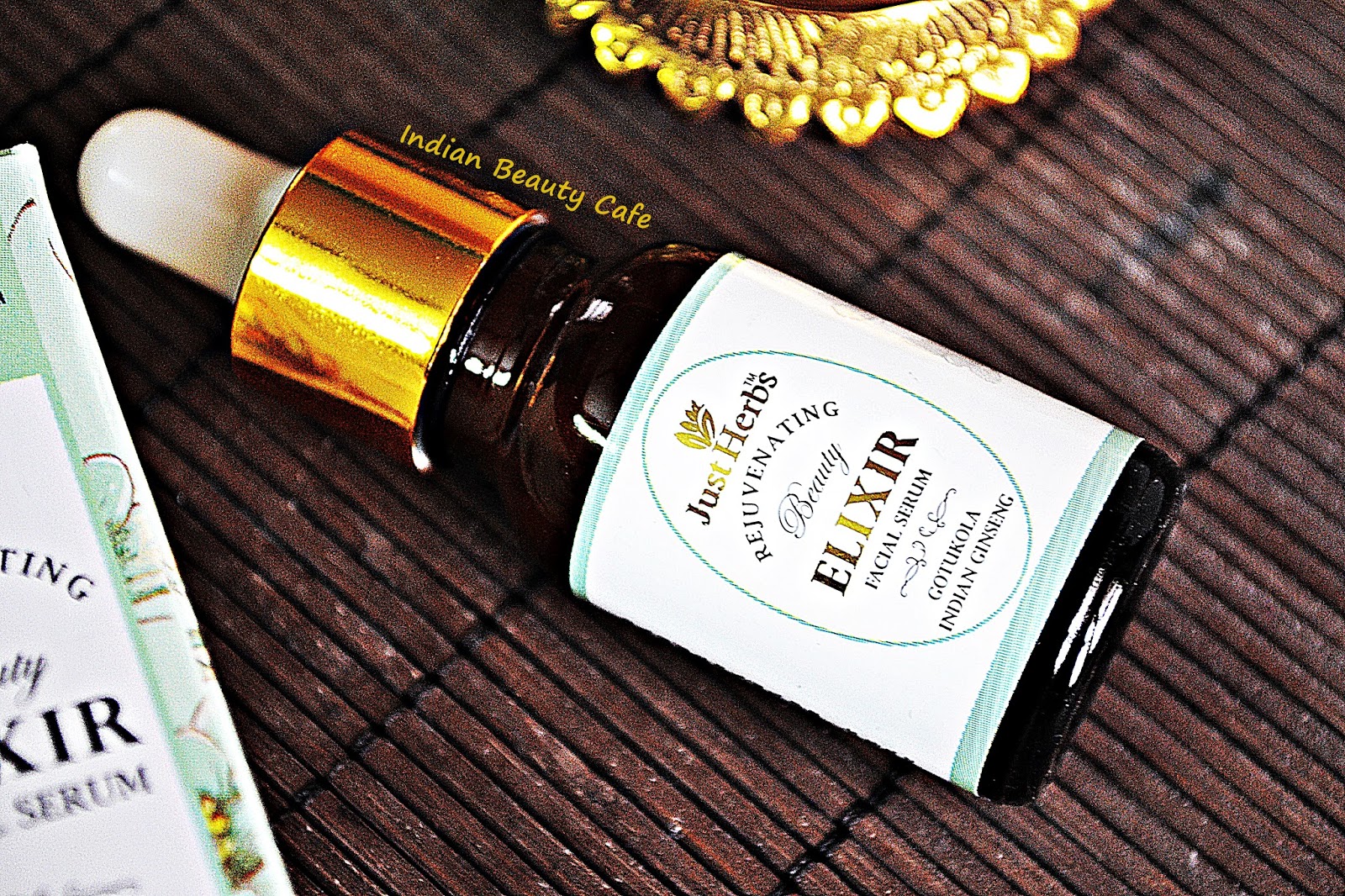 Indian Beauty Cafe Just Herbs Rejuvenating Beauty Elixir Facial Serum