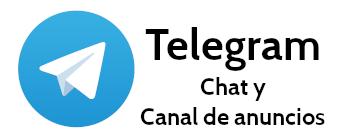 Ingresa a nuestro chat y canal en Telegram