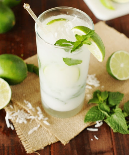 COCONUT MOJITO #drinks #healthydrinks