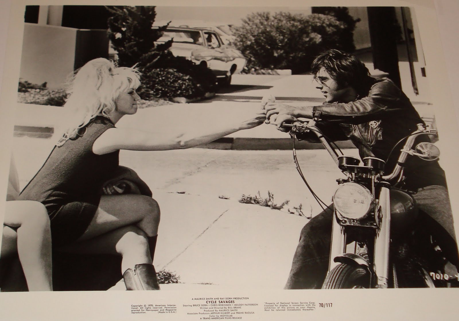 Nostalgia on Wheels Cycle Savages Photo Still 1970