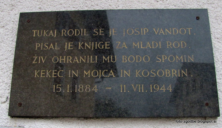 Kranjska Gora, Josip Vandot Slovenija, Gorenjska