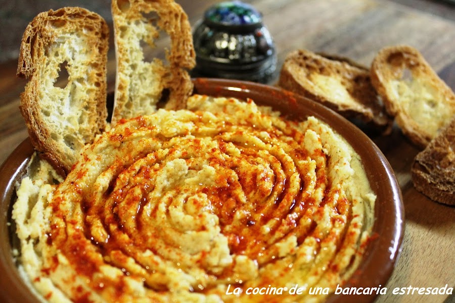 Recetas de hummus de garbanzos paso a paso