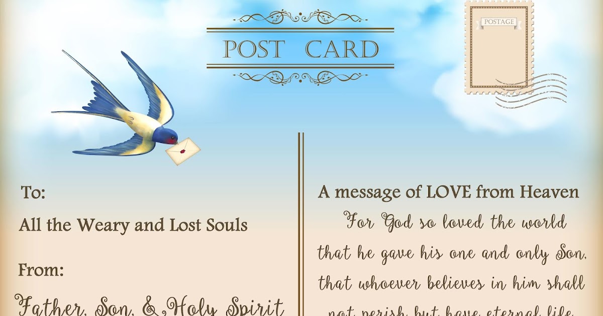 Devotional Diary Post Cards from Heaven