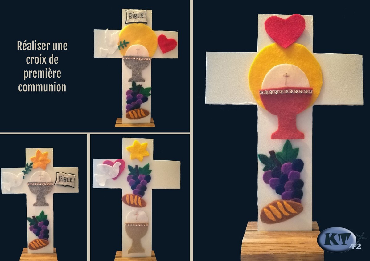Réaliser une croix pour la première communion KT42 portail caté Réaliser une croix pour la première communion KT42 portail caté