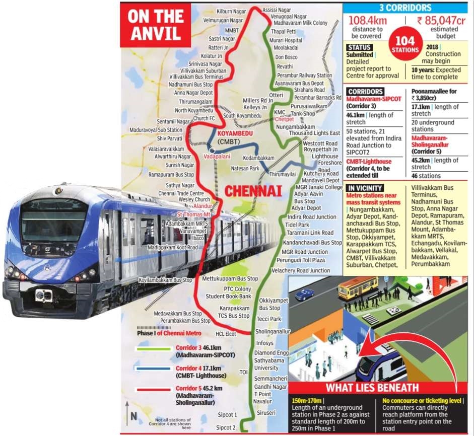 Twenty22 India On The Move Chennai Metro Rail Phase 2 Snippets