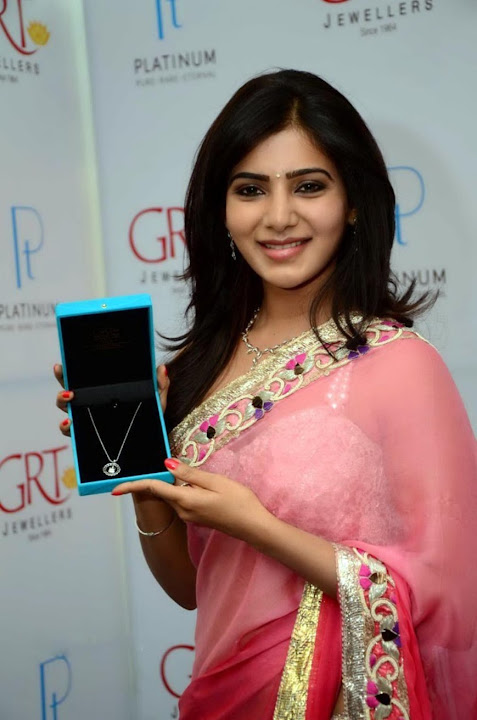 Samantha at GRT Jewellery opening Stills