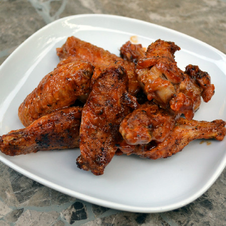 Grilled "Red Hot" Wings