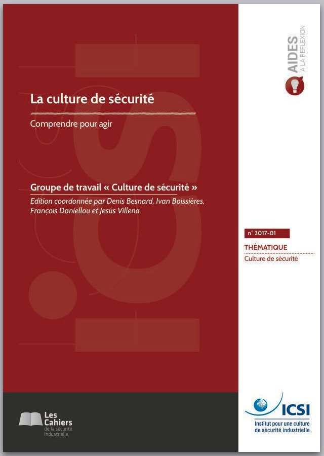 TĂ©lĂ©charger gratuitement un trĂšs bon livre HSE "LA CULTURE DE SĂCURITĂ