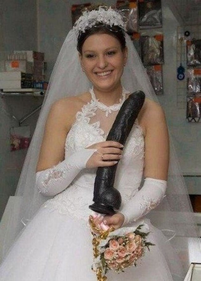 Fotos bizarras de casamento