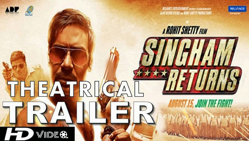 Singham Returns (2014) Full Theatrical Trailer Free Download And Watch Online at worldfree4u.com