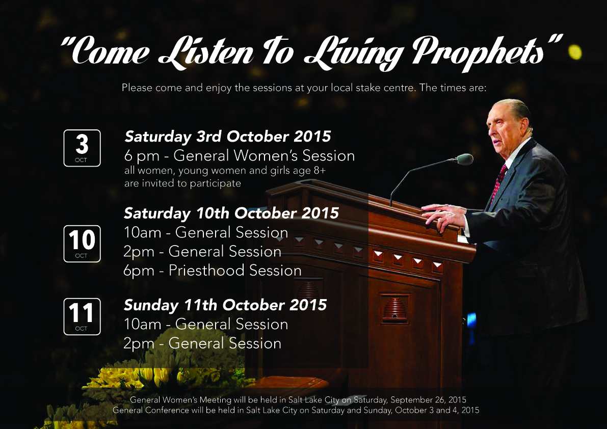 Mormon Media Fiji 185th General Conference Times and Schedule