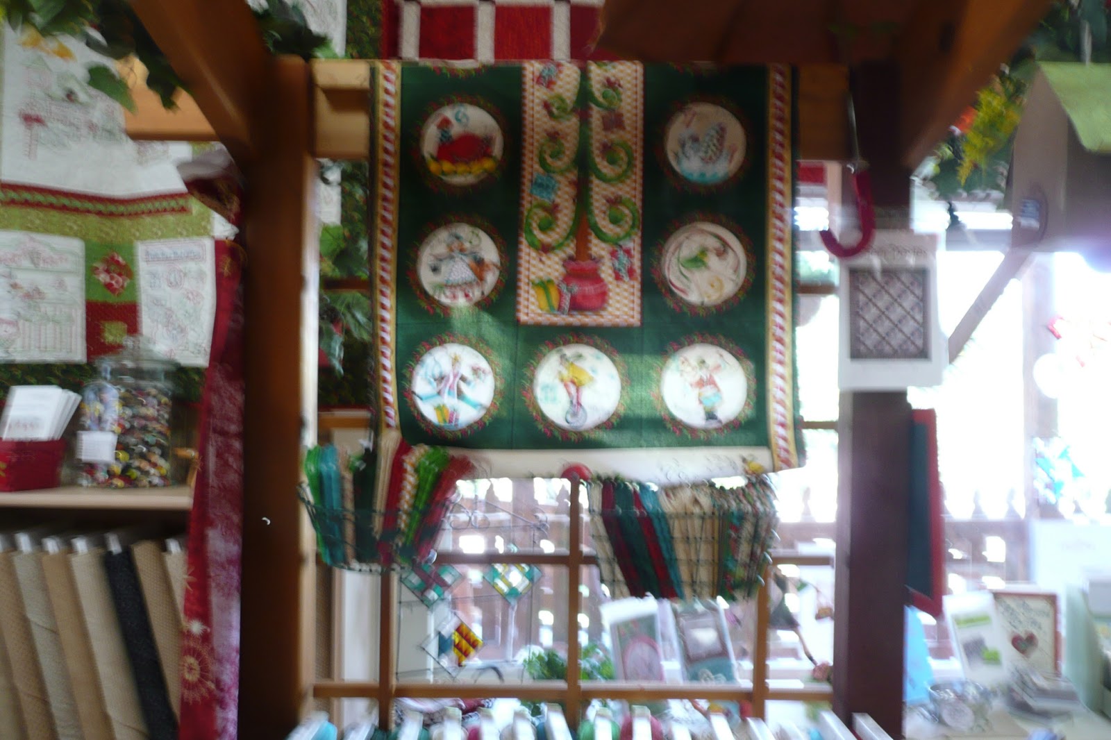 Thimbles and Threads Quilt Shop Christmas in July