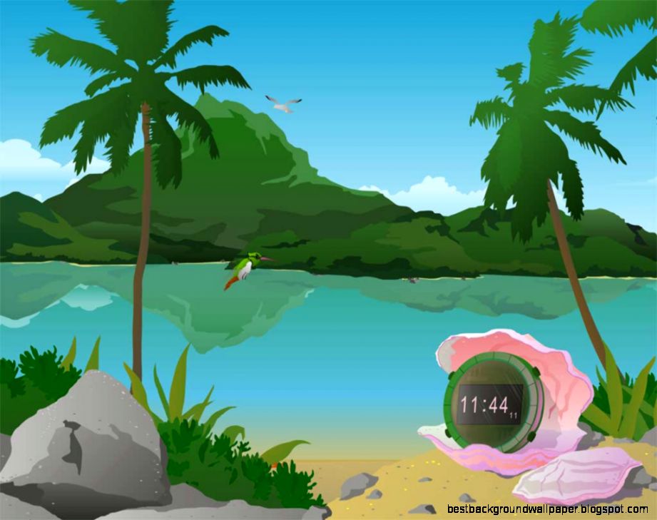 Clip Art Tropical Screensavers