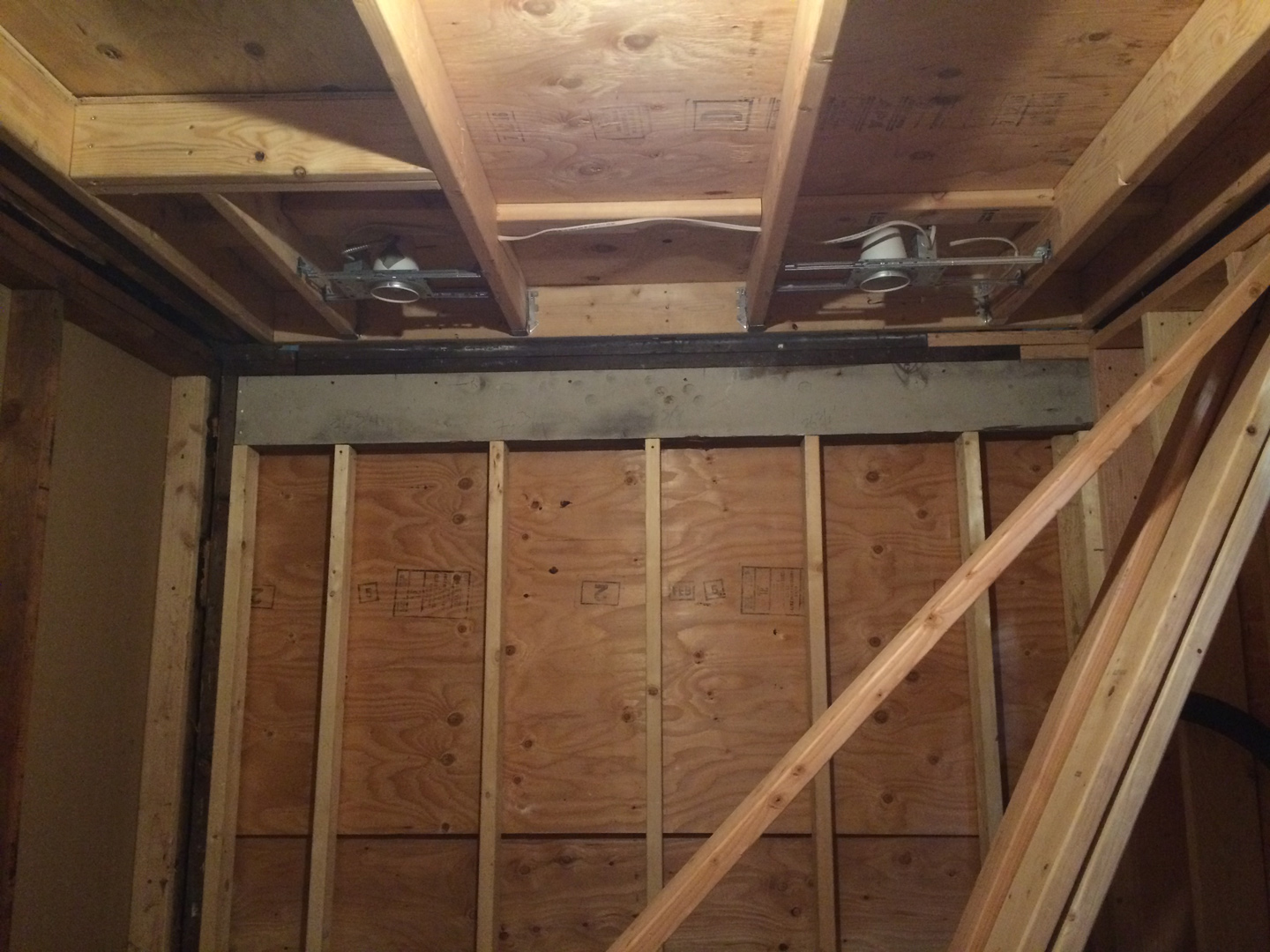 The Rat Hole New Ceiling New Mechanicals Platform