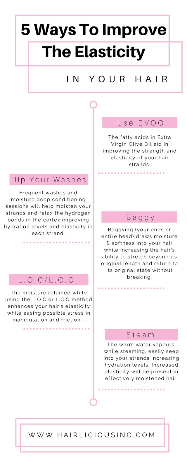 5 Ways To Improve The Elasticity In Your Hair - Hairlicious Inc.