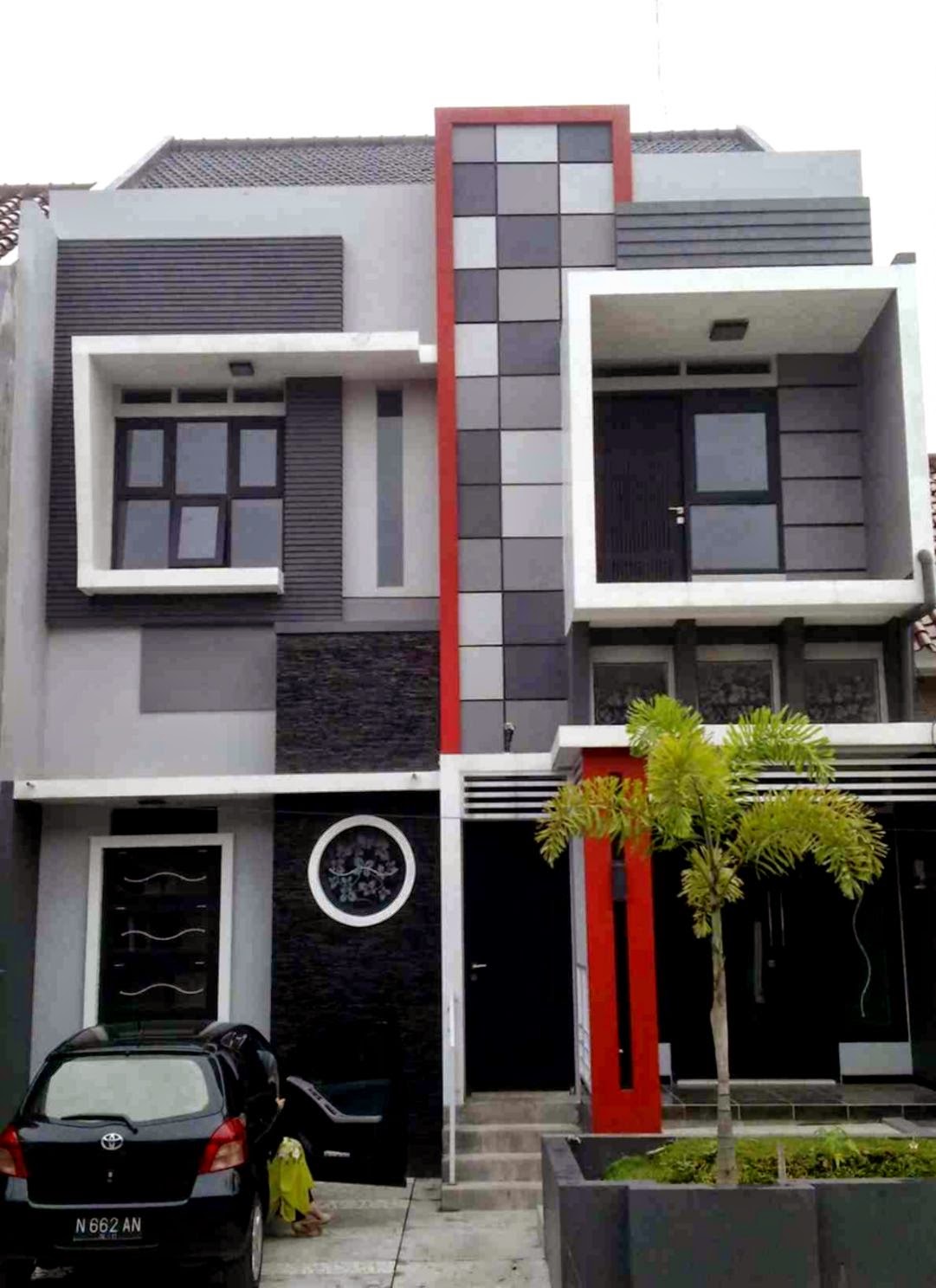 109 Gambar Rumah  Ruko 2  Lantai  Minimalis Gambar Desain 