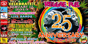 Reggae Pub Chaweng, 25th Anniversary 12th February 2013