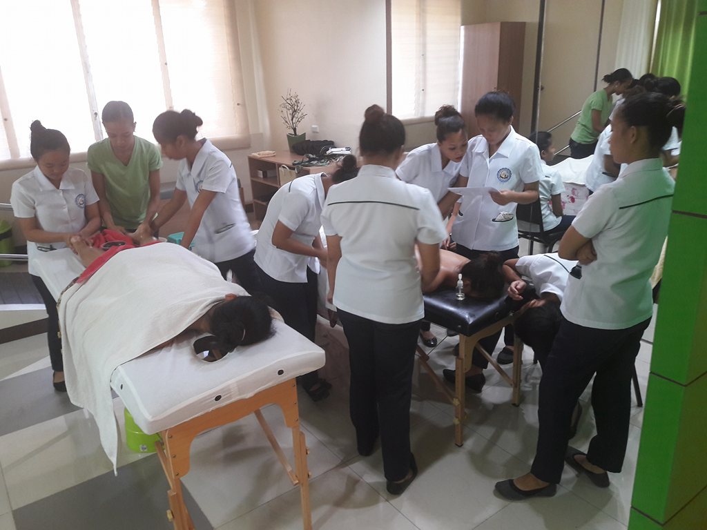 2017 Hilot Wellness Massage NC II Training for Senior High School Students