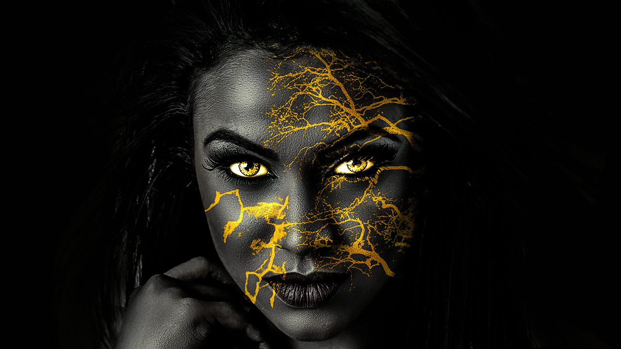 Fantasy Crack Face Effect BaponCreationz