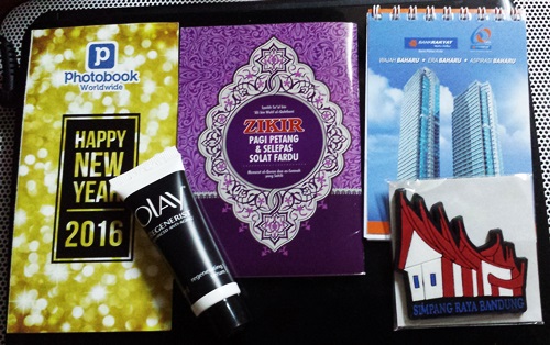 ridge magnet bandung, buku zikir, buku nota, photobook, olay regenerist