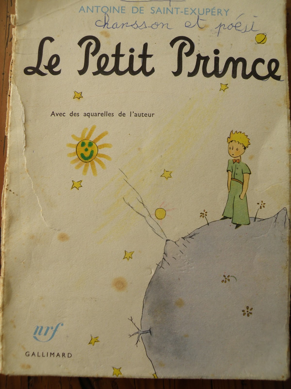 Le Petit Prince De Saint Exupéry Livre Les lectures de Philli: Le petit prince - Antoine de Saint-Exupéry