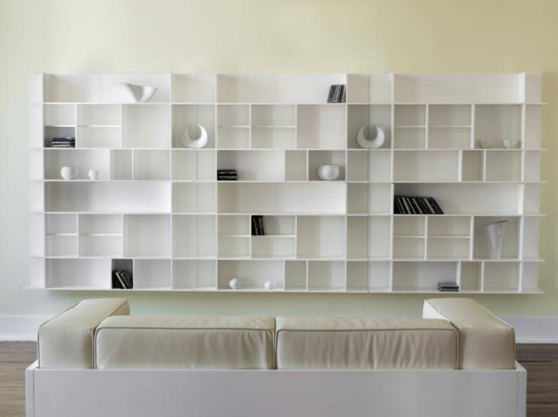  Rak  Dinding  Putih Cantik untuk  Pajangan Buku  dan Barang 