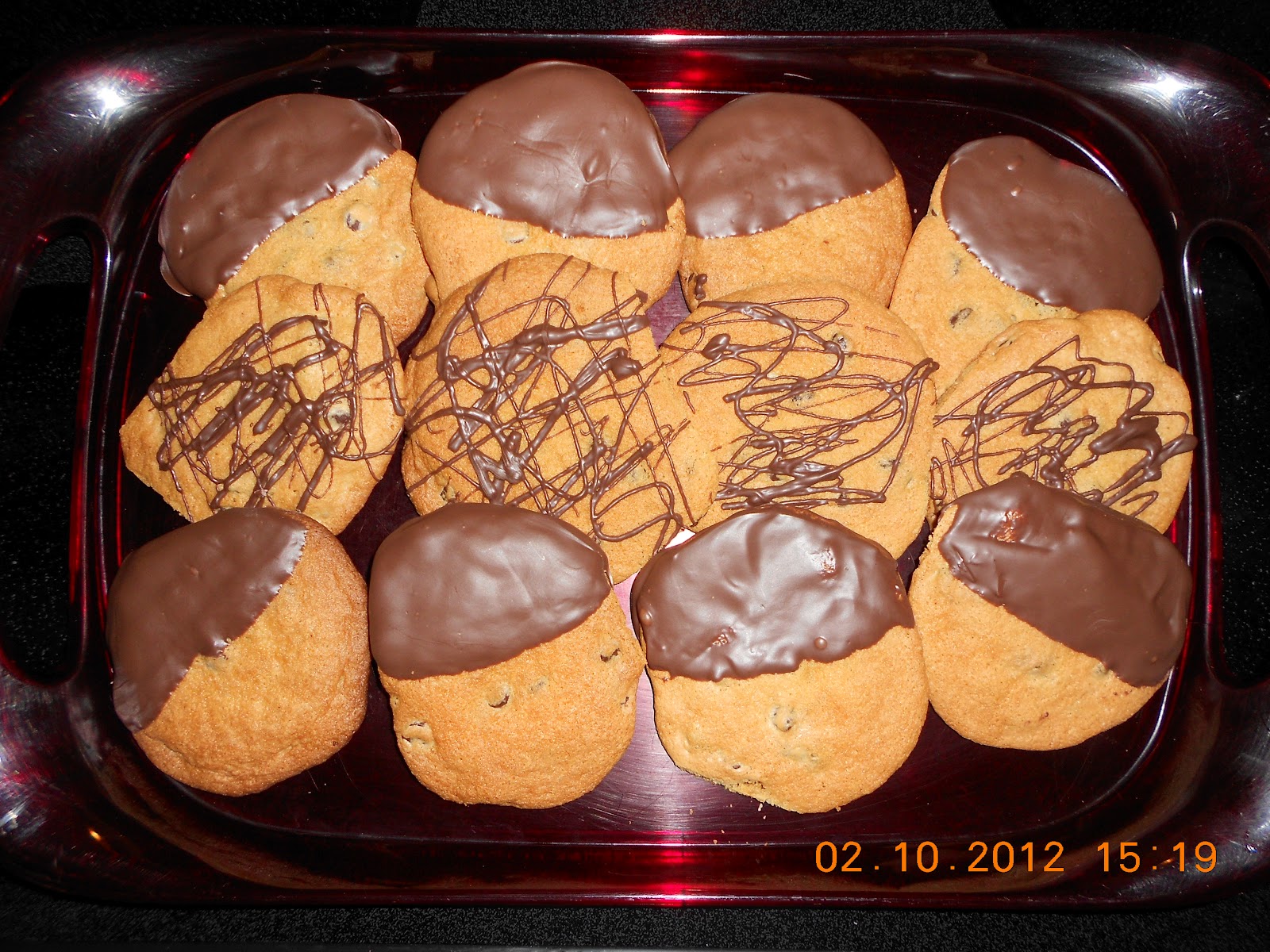 Key Recipes: Valentines day chocolate chip cookies