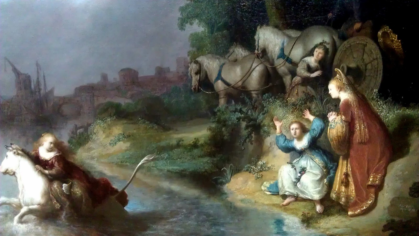 Похищение европы картина рембрандта