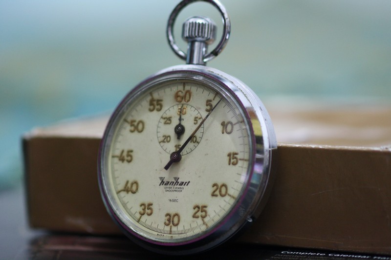 sale koleksi jam Hanhart 7 Jewels "Stopwatch" Manual (TERJUAL)