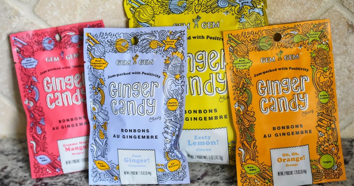 My Road Trip Goto Healthy Ginger Candy Snack