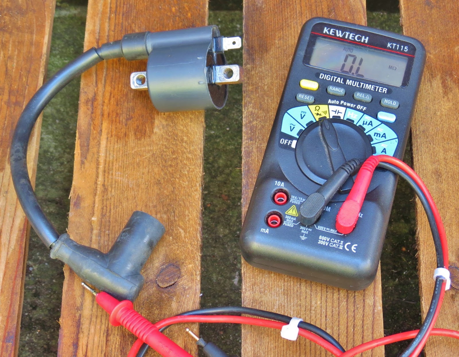 APRILIA RS 125 Aprilia RS 125 HT ignition coil testing ( no spark )