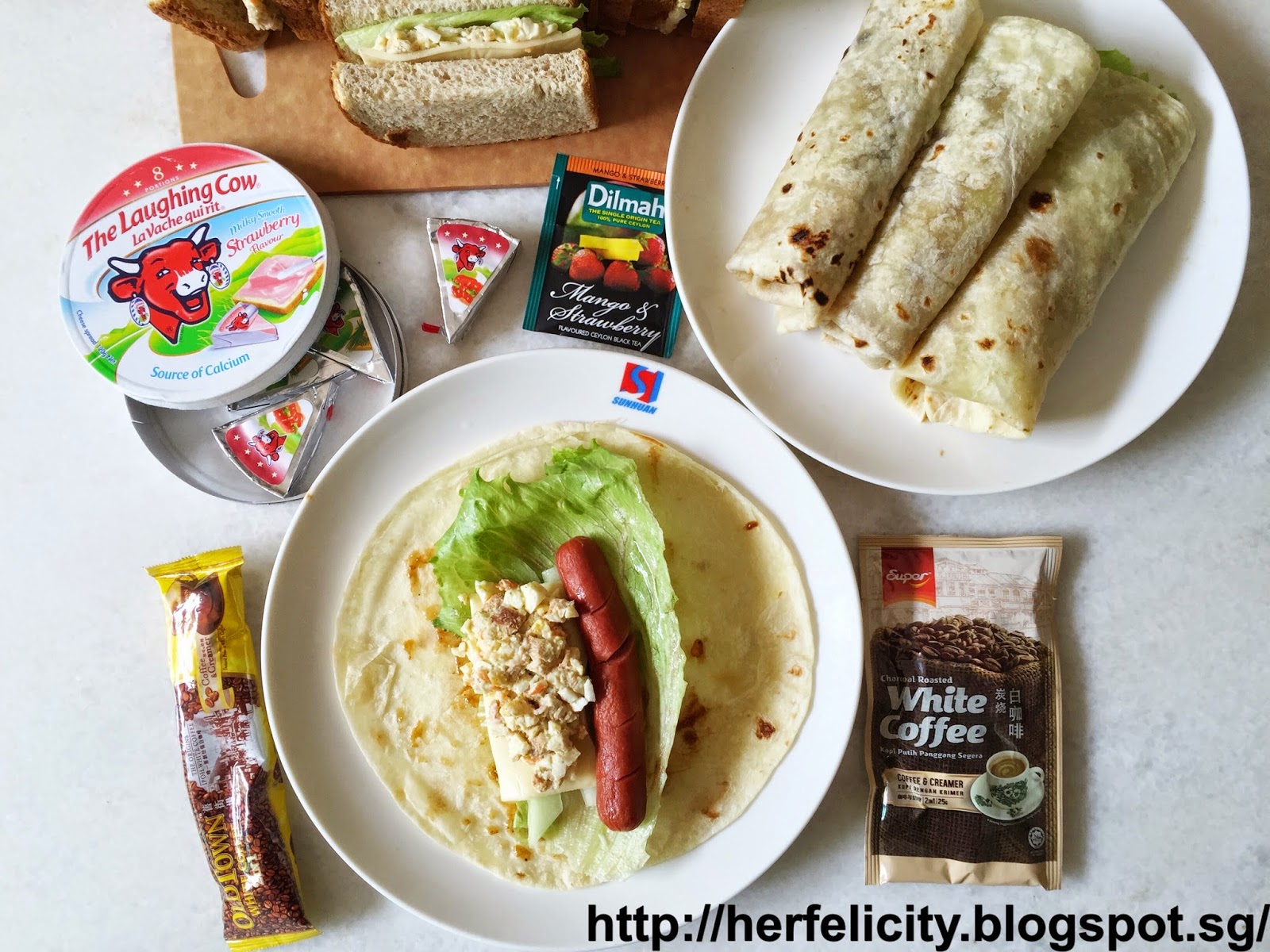 Lirong A singapore food and lifestyle blog Recipe Breakfast Wraps