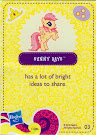 My Little Pony Wave 5 Sunny Rays Blind Bag Card
